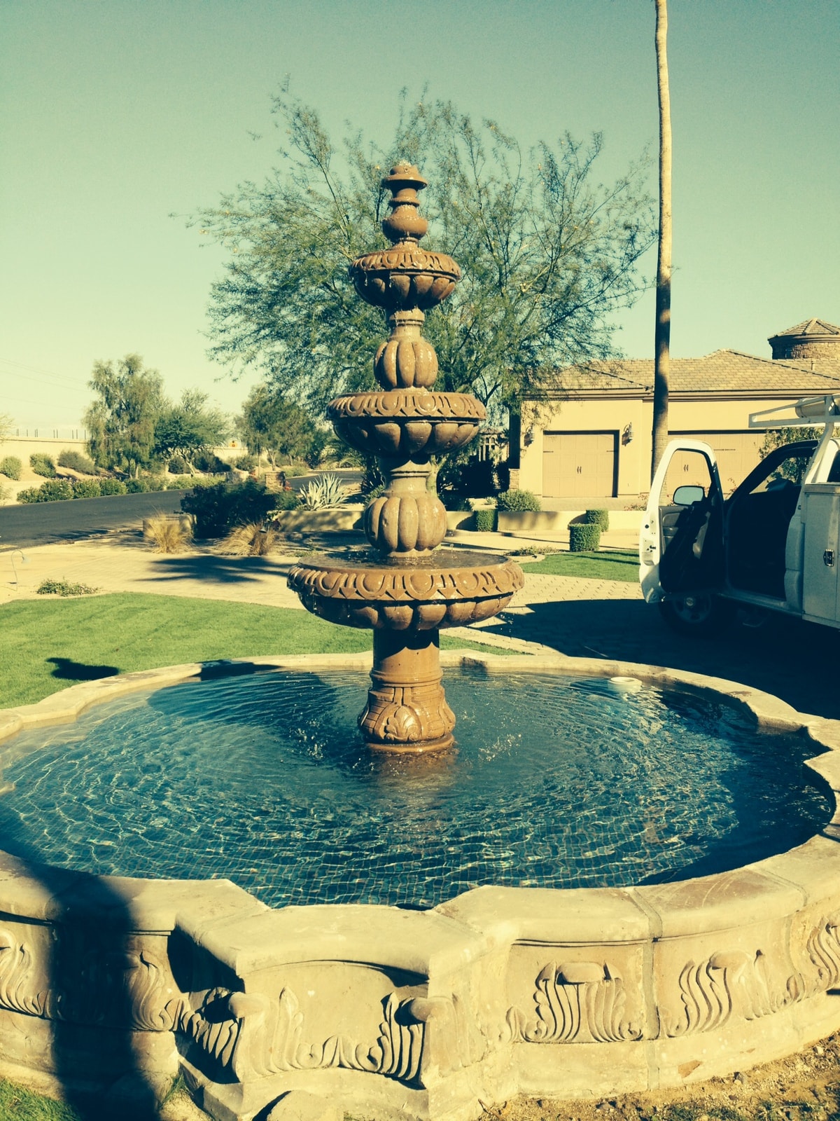 Arizona fountain and water-feature service